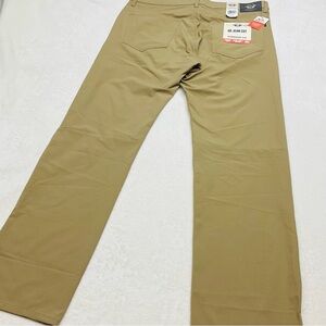 NWT DOCKERS Go Jean Cut Straight Fit Performance Stretch Tan Work Pants  36x34
